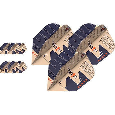 Target Darts Raymond Van Barneveld 25 No6 Flights x3 Sets