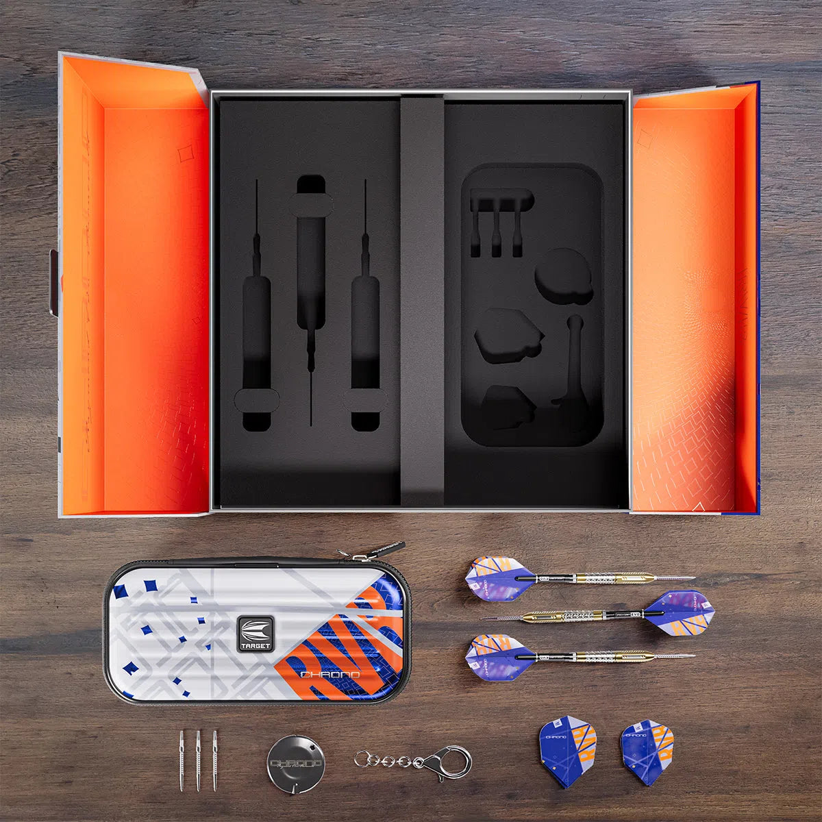 Target Darts Raymond Van Barneveld Chrono 95% Tungsten Steel Tip Darts