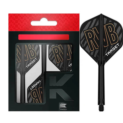 Target Darts Raymond Van Barneveld K-Flex Flight System No2-1-Short-Premier Darts