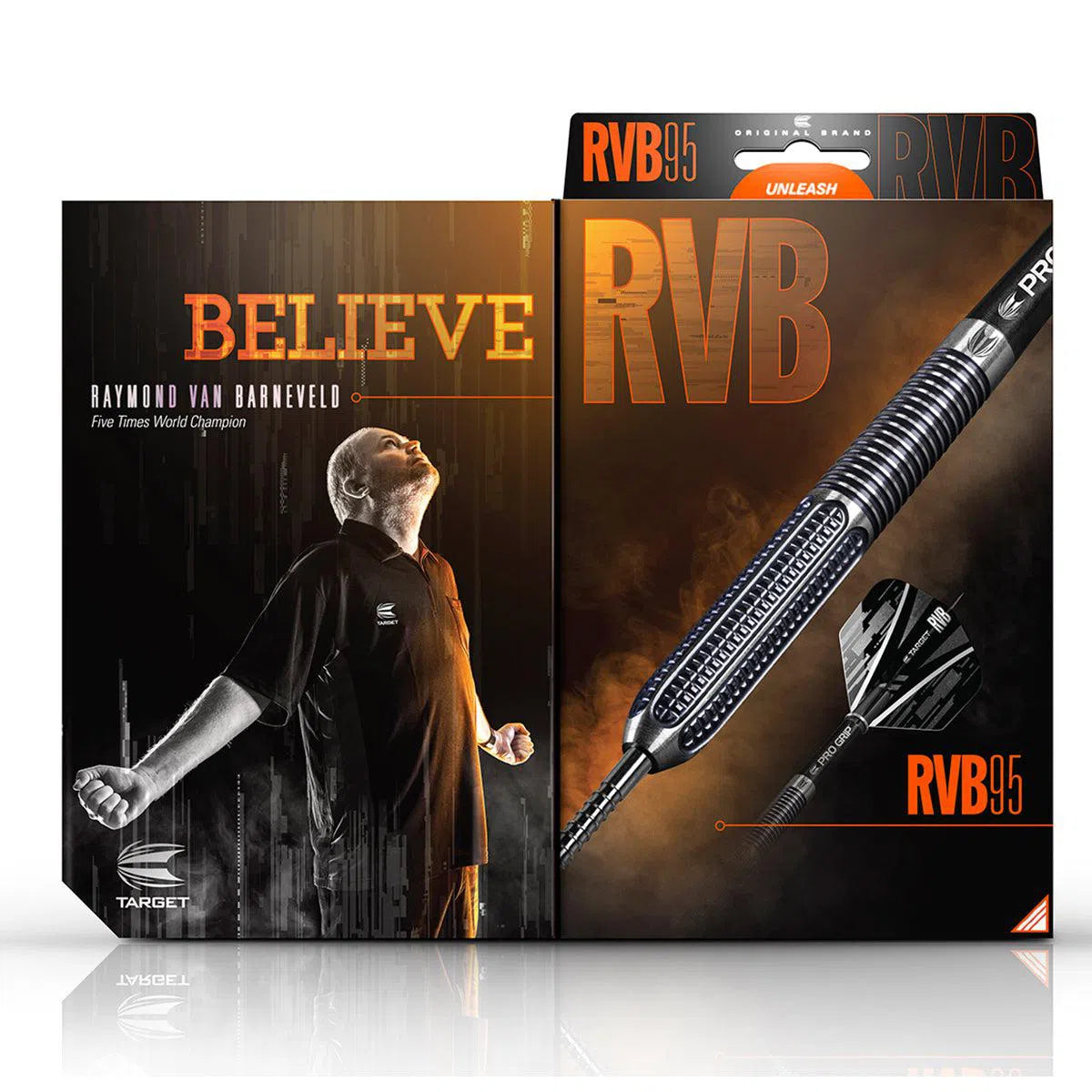Target Darts RVB95 Gen 1 95% Tungsten Steel Tip Darts