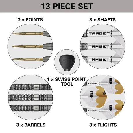 Target Darts Redux 01 SP 90% Tungsten Steel Tip Darts