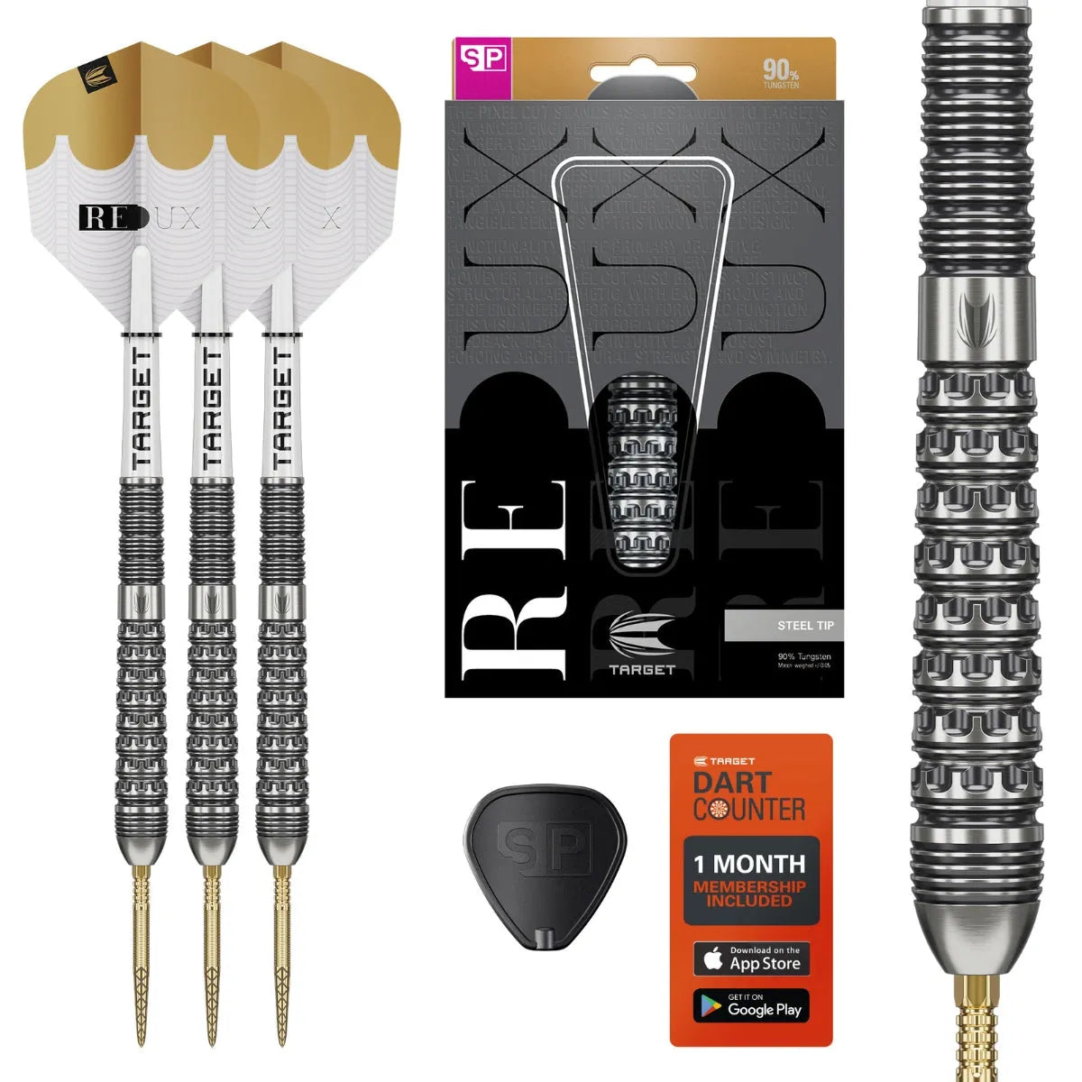 Target Darts Redux 03 SP 90% Tungsten Steel Tip Darts