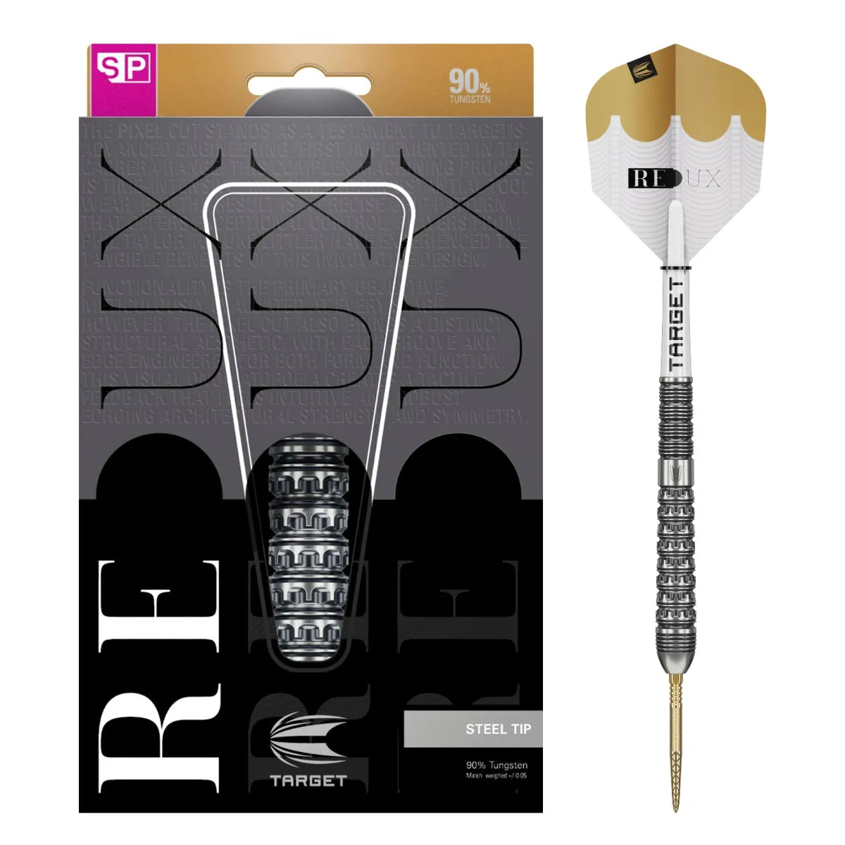 Target Darts Redux 03 SP 90% Tungsten Steel Tip Darts