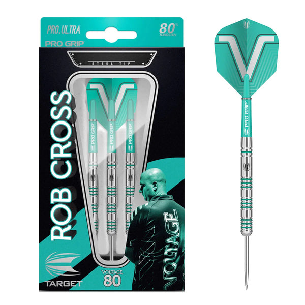 Target Darts Rob Cross 80% Tungsten Steel Tip Darts-1-22 GRAM-Premier Darts