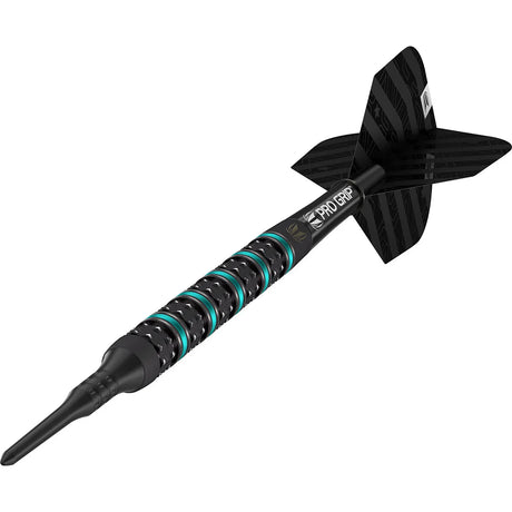 Target Darts Rob Cross Black Edition 90% Tungsten Soft Tip Darts