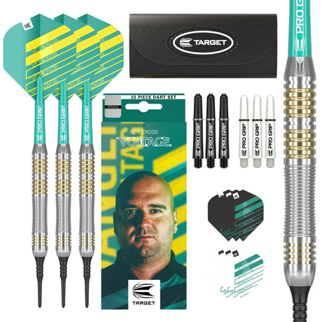 Target Darts Rob Cross Brass Soft Tip Darts