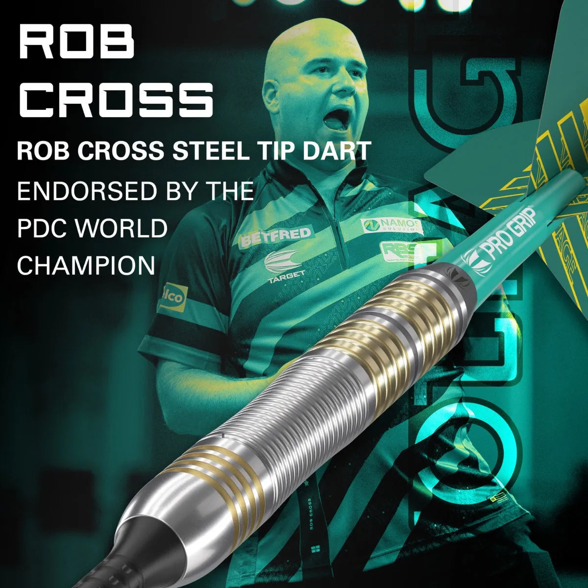 Target Darts Rob Cross Brass Soft Tip Darts