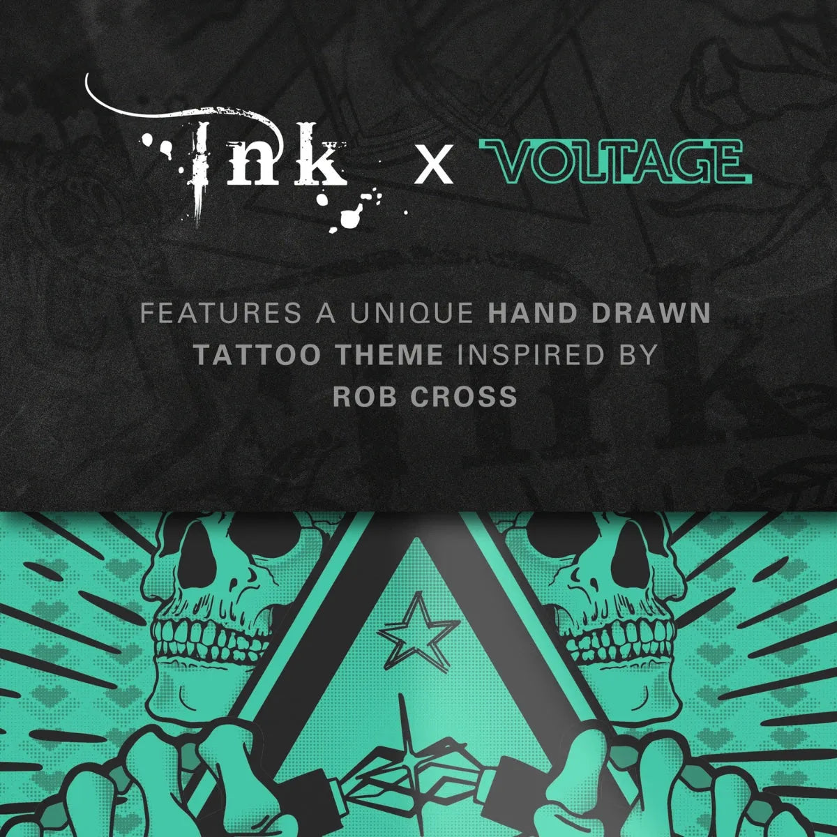 Target Darts Rob Cross Ink Flight & Shaft Kit