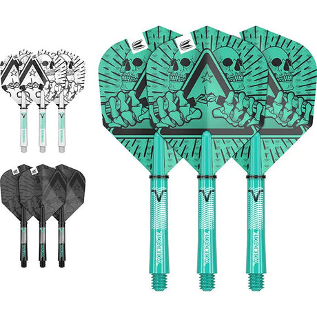 Target Darts Rob Cross Ink Flight & Shaft Kit