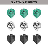 Target Darts Rob Cross Ink TEN-X Flights x3 Sets