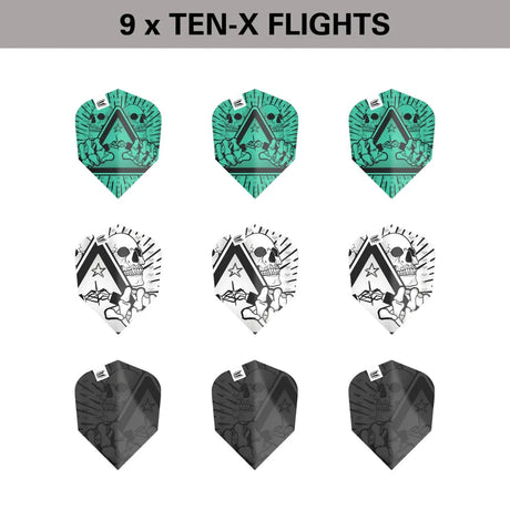 Target Darts Rob Cross Ink TENX Flights x3 Sets