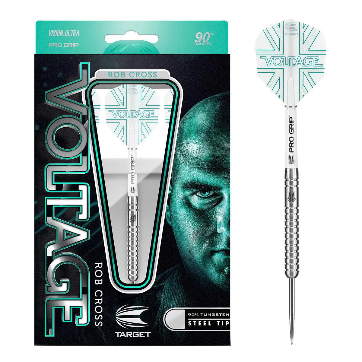 Target Darts Rob Cross Voltage 90% Tungsten Steel Tip Darts