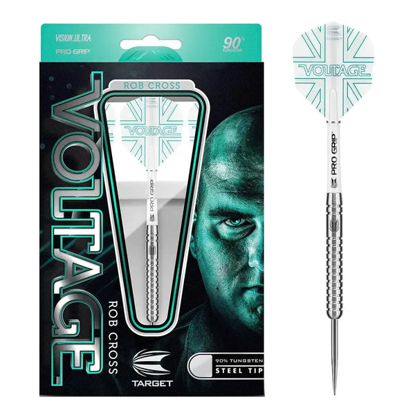 Target Darts Rob Cross Voltage 90% Tungsten Steel Tip Darts-1-21 GRAM-Premier Darts