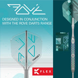 Target Darts Rove K-Flex Flight System No6