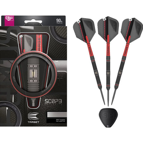 Target Darts Scope SP01 90% Tungsten Steel Tip Darts