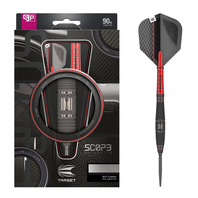 Target Darts Scope SP03 90% Tungsten Steel Tip Darts