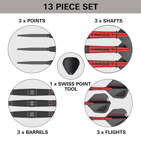Target Darts Scope SP04 90% Tungsten Steel Tip Darts