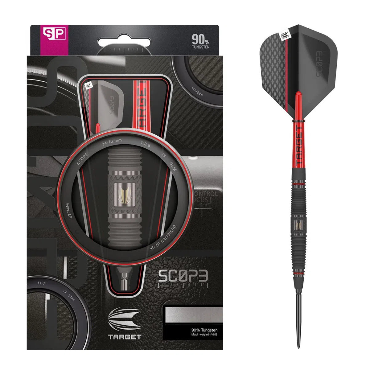 Target Jeffrey de Graaf G1 Swiss Point 90% Steel Tip Darts Target Jeffrey de Graaf G1 Swiss Point 90% Steel Tip Darts