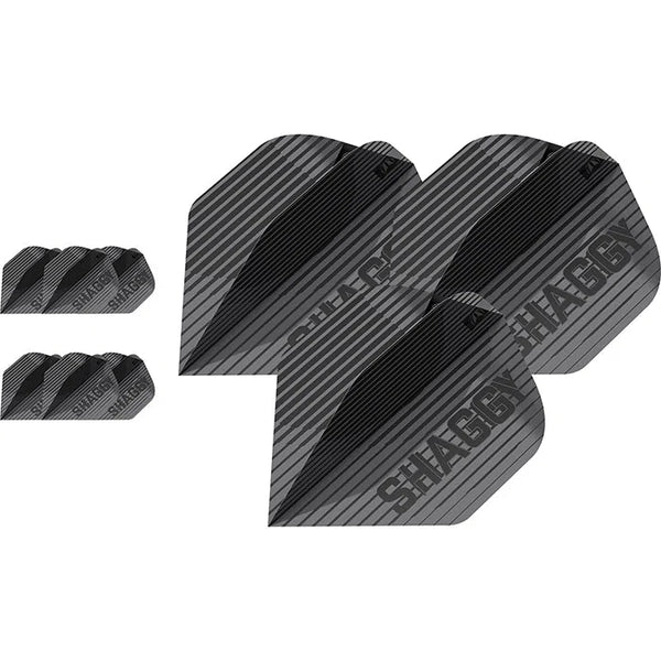 Target Darts Scott Williams Black No2 Flights x3 Sets-1-Premier Darts