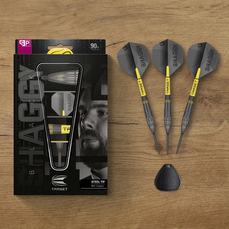 Target Darts Scott Williams Black SP 90% Tungsten Steel Tip Darts