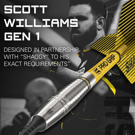 Target Darts Scott Williams Gen 1 90% Tungsten Soft Tip Darts