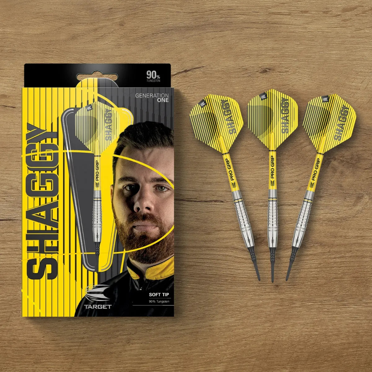 Target Darts Scott Williams Gen 1 90% Tungsten Soft Tip Darts