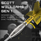 Target Darts Scott Williams Gen 1 SP 90% Tungsten Steel Tip Darts
