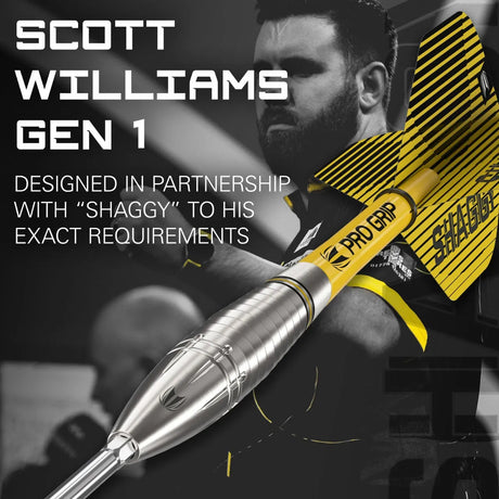 Target Darts Scott Williams Gen 1 SP 90% Tungsten Steel Tip Darts