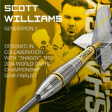 Target Darts Scott Williams Gen 2 SP 90% Tungsten Steel Tip Darts
