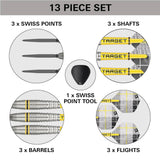 Target Darts Scott Williams Gen 2 SP 90% Tungsten Steel Tip Darts