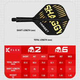 Target Darts Scott Williams KFlex Flight System No2