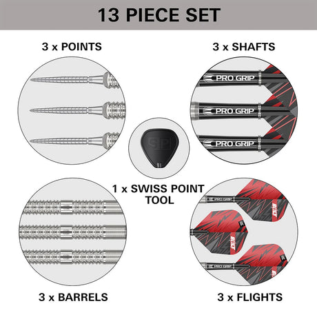 Target Darts Sebastian Bialecki SP 90% Tungsten Steel Tip Darts