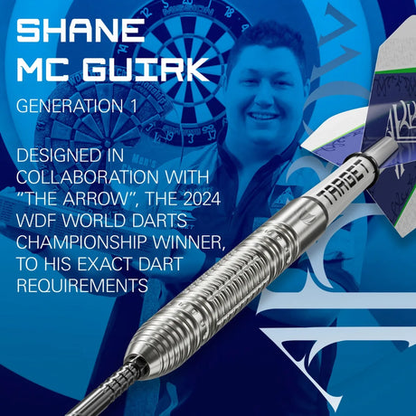 Target Darts Shane McGuirk SP 90% Tungsten Steel Tip Darts