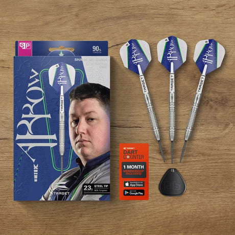 Target Darts Shane McGuirk SP 90% Tungsten Steel Tip Darts