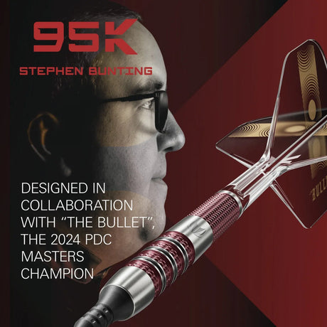 Target Darts Stephen Bunting 95K 95% Tungsten Soft Tip Darts