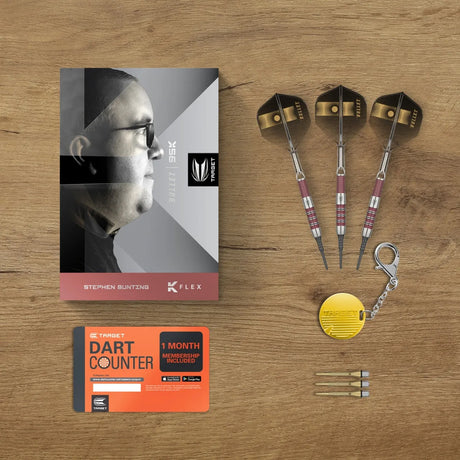 Target Darts Stephen Bunting 95K 95% Tungsten Soft Tip Darts