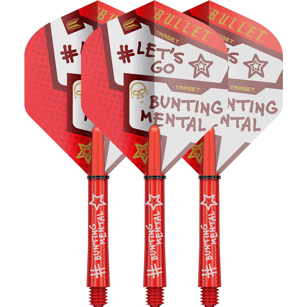 Target Darts Stephen Bunting Flight & Shaft Kit