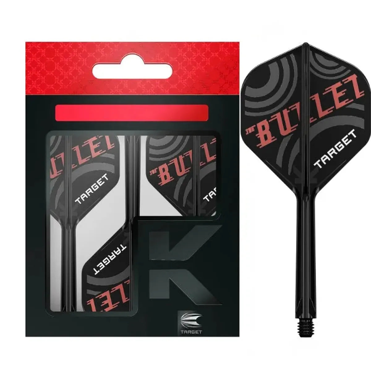 Target Darts Stephen Bunting K-Flex No.2 - Pack 3 Fléchettes Intégrées Édition Player