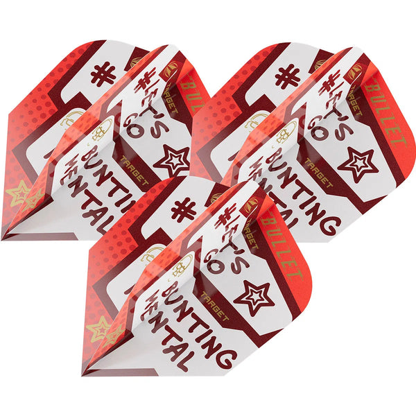 Target Darts Stephen Bunting Pro Ultra Ten-X Dart Flights x3 Sets-1-Premier Darts
