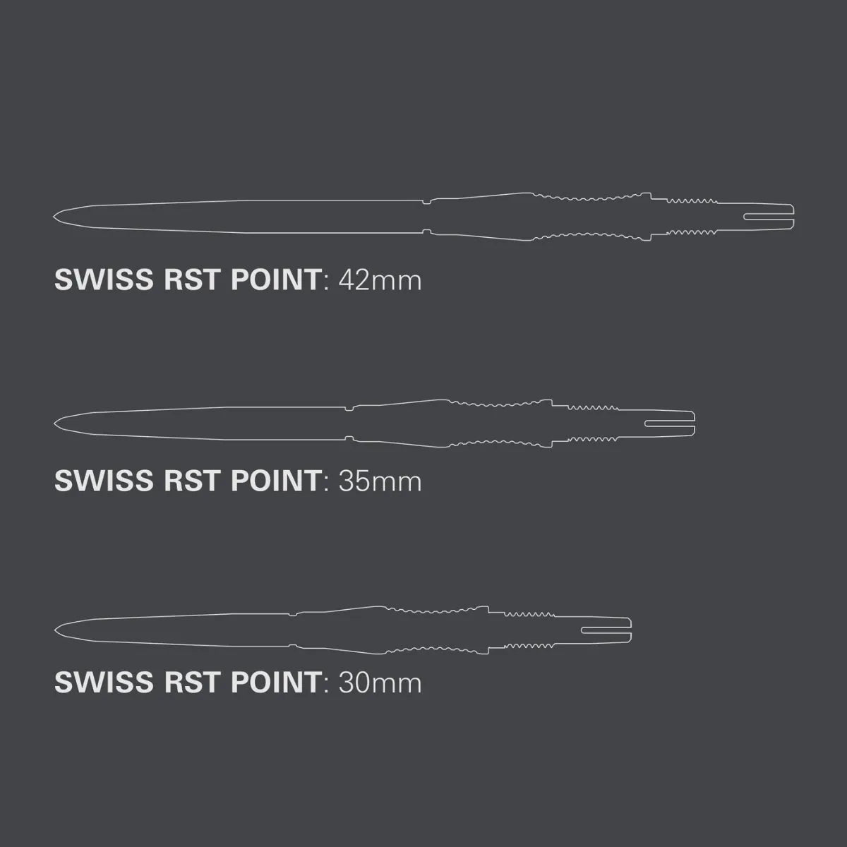 Target Darts Swiss Signature RST Points