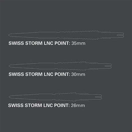 Target Darts Swiss Storm LNC Dart Points
