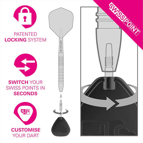 Target Darts Swiss Storm Surge Points