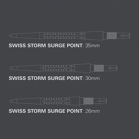 Target Darts Swiss Storm Surge Points