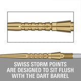 Target Darts Swiss Storm Surge Points