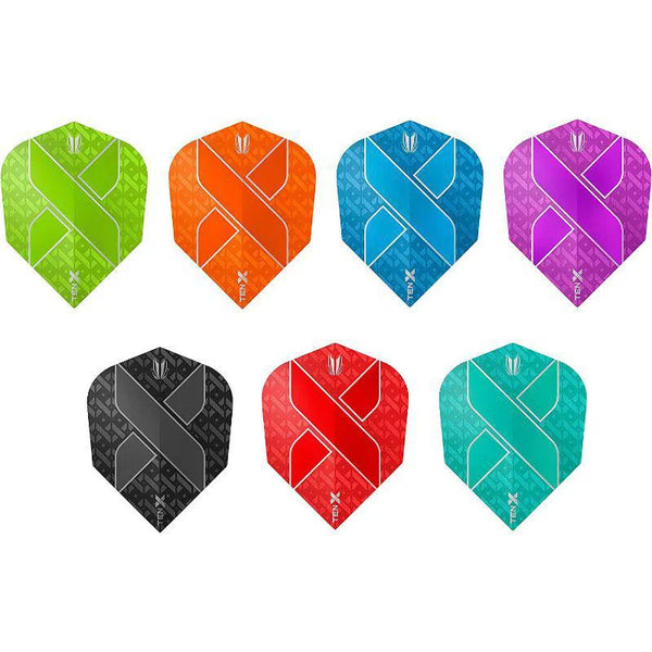 Target Darts TEN-X Dart Flights-1-Aqua-Premier Darts