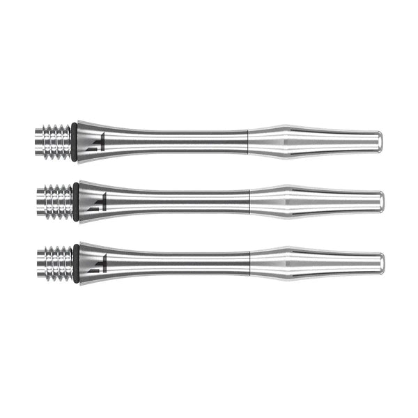 Target Darts TI Pro Titanium Darts Shafts-1-Silver-Short-Premier Darts
