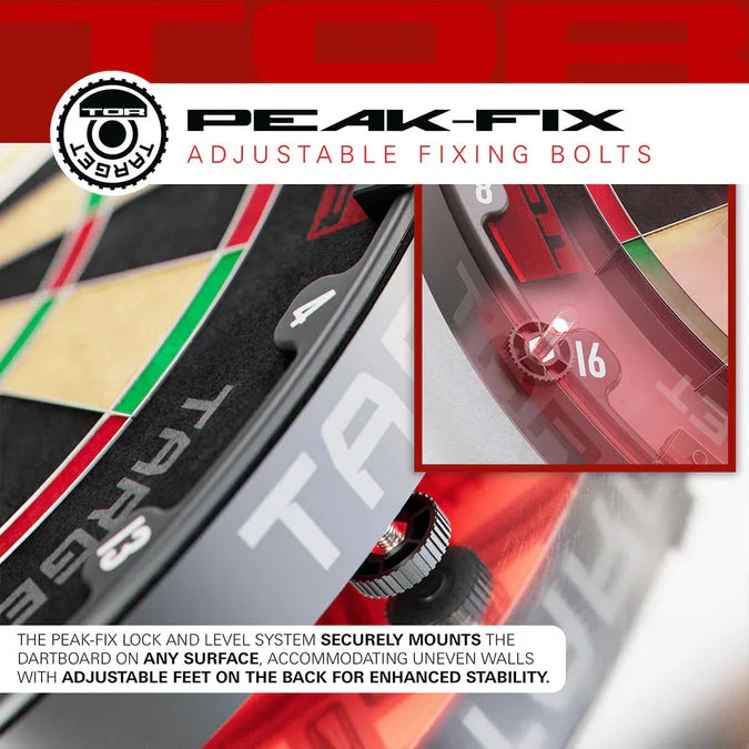 Target Tor Board, Arc Light, World Chamion Mat & Tour Surround Bundle-5-Black-Blue-Premier Darts