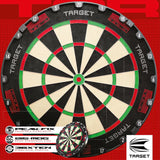 Target Tor Board, World Champion Mat & Vale Surround Bundle-8-Blue-Premier Darts