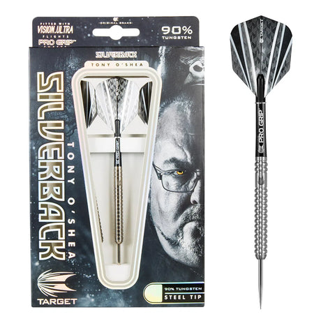 Target Darts Tony OShea Silverback 90% Steel Tip Darts