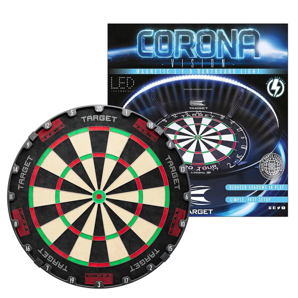 Target Tor Board & Corona Light-1-Premier Darts